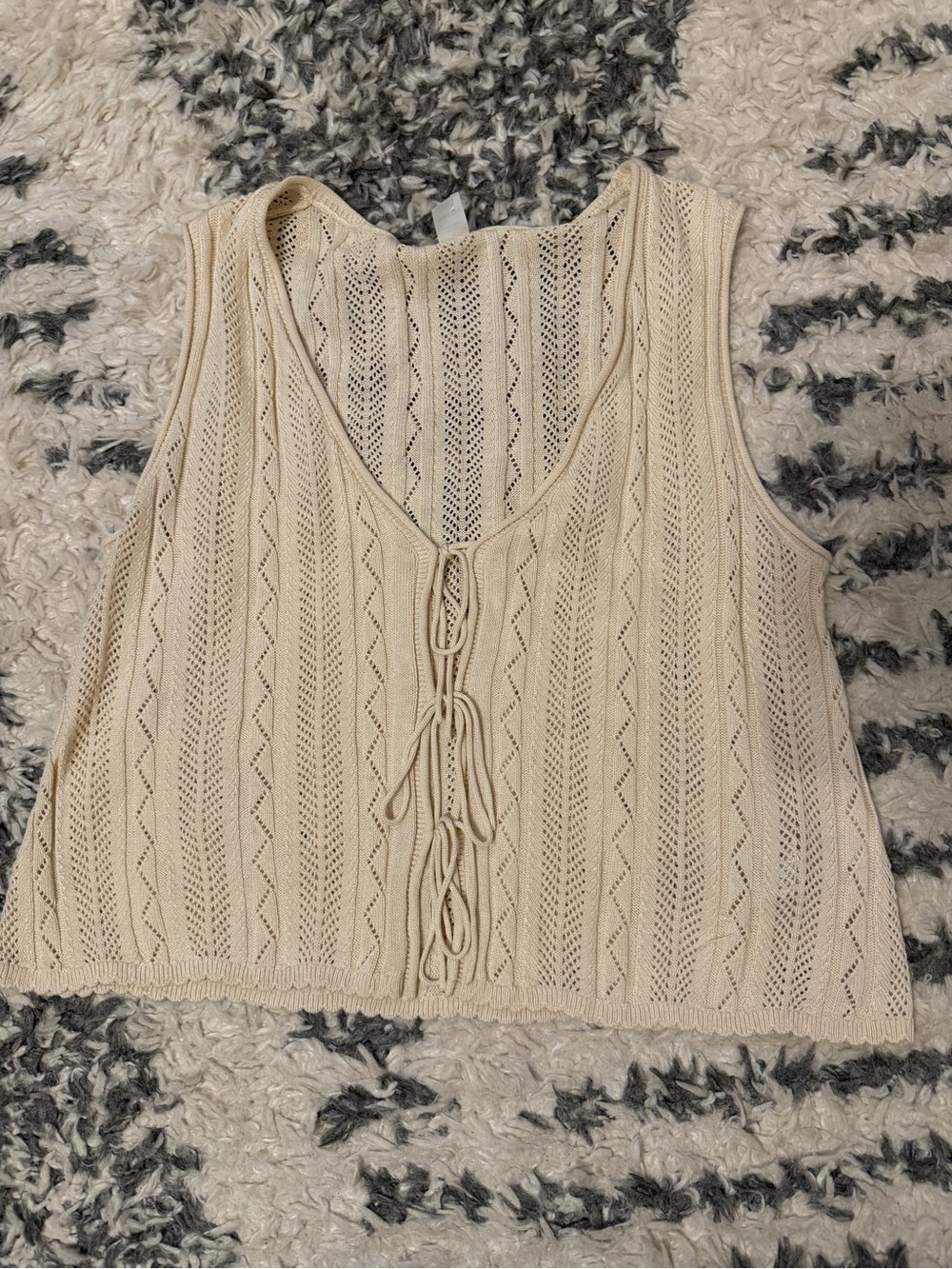 Old navy tie front top